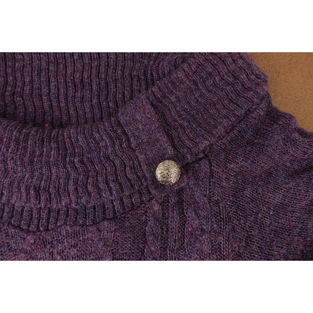 Maurices Women's Size Small Plum Knit Lightweight Short Sleeve Pullover Sweater - Picture 5 of 9